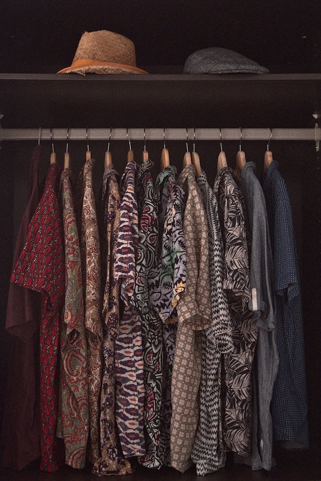 neat closet